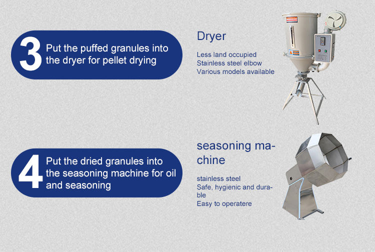 Dryer-seasoning machine
